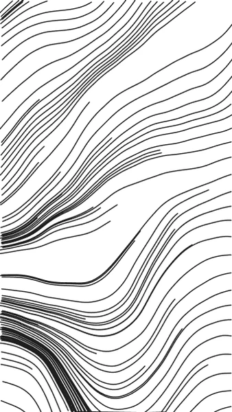 Drift Contours haiku-loop Round 1 — dense flow-field curves with no counterbalancing empty space